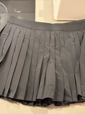 lululemon athletica Black Pleated Athletic Skirt